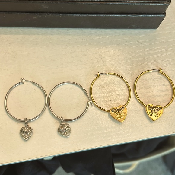 Juicy Couture Hoop Bundle - Picture 1 of 3
